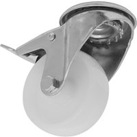 Sealey Heavy Duty Nylon Castor Wheel Bolt Hole and Total Lock 80mm Sealey Heavy Duty Nylon Castor Wheel Bolt Hole and Total Lock 80mm