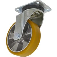 Sealey Swivel Plate Castor Polyurethane 160mm Sealey Swivel Plate Castor Polyurethane 160mm