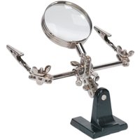 Sealey SD150 Mini Robot Soldering Stand and Magnifier Sealey SD150 Mini Robot Soldering Stand and Magnifier