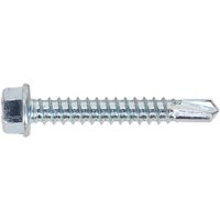 Sealey Hex Head Zinc Plated Din 7504K Self Drilling Screws 5.5mm 38mm Pack of 100 Sealey Hex Head Zinc Plated Din 7504K Self Drilling Screws 5.5mm 38mm Pack of 100