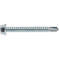 Sealey Hex Head Zinc Plated Din 7504K Self Drilling Screws 5.5mm 50mm Pack of 100 Sealey Hex Head Zinc Plated Din 7504K Self Drilling Screws 5.5mm 50mm Pack of 100