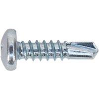 Sealey Pan Head Phillips Zinc Plated D7504N Self Drilling Screws 4.8mm 19mm Pack of 100 Sealey Pan Head Phillips Zinc Plated D7504N Self Drilling Screws 4.8mm 19mm Pack of 100