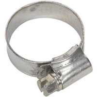 Sealey Stainless Steel Hose Clips 16mm - 27mm Pack of 10 Sealey Stainless Steel Hose Clips 16mm - 27mm Pack of 10