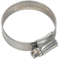 Sealey Stainless Steel Hose Clips 32mm - 44mm Pack of 10 Sealey Stainless Steel Hose Clips 32mm - 44mm Pack of 10