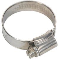 Sealey Stainless Steel Hose Clips 25mm - 38mm Pack of 10 Sealey Stainless Steel Hose Clips 25mm - 38mm Pack of 10