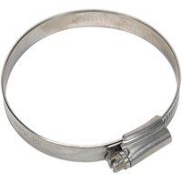 Sealey Stainless Steel Hose Clips 64mm - 76mm Pack of 10 Sealey Stainless Steel Hose Clips 64mm - 76mm Pack of 10