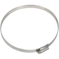 Sealey Stainless Steel Hose Clips 130mm - 150mm Pack of 5 Sealey Stainless Steel Hose Clips 130mm - 150mm Pack of 5