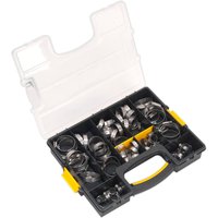 Sealey 90 Piece Stainless Steel Hose Clip Assortment Sealey 90 Piece Stainless Steel Hose Clip Assortment