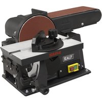 Sealey SM14 Bench Belt and Wheel Sander 240v