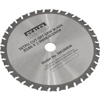Sealey Cut-Off Saw Blade 180mm 36T 20mm Sealey Cut-Off Saw Blade 180mm 36T 20mm