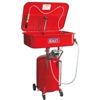 Sealey SM224 Mobile Parts Cleaning Tank Air Operated