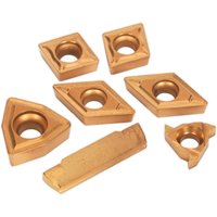 Sealey SM3025CS5 Lathe Turning Tool Tips Set Sealey SM3025CS5 Lathe Turning Tool Tips Set