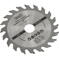 Sealey Mini TCT Circular Saw Blade 85mm 20T 15mm Sealey Mini TCT Circular Saw Blade 85mm 20T 15mm