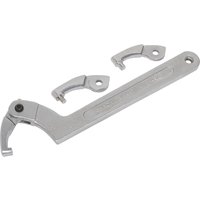 4 Piece Adjustable C Spanner Hook Pin Wrench Set