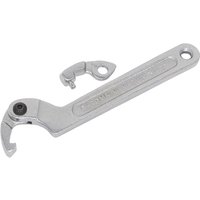 Sealey 3 Piece Adjustable C Spanner Hook and Pin Wrench Set Sealey 3 Piece Adjustable C Spanner Hook and Pin Wrench Set