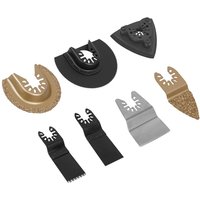 Sealey 7 Piece OIS Oscillating Multi Tool All Purpose Blade Set Sealey 7 Piece OIS Oscillating Multi Tool All Purpose Blade Set