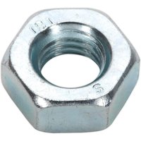 Sealey Din 934 Zinc Plated Steel Nuts M10 Thread Pack of 100 Sealey Din 934 Zinc Plated Steel Nuts M10 Thread Pack of 100