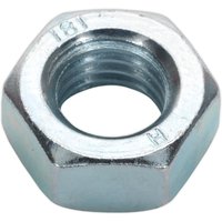 Sealey Din 934 Zinc Plated Steel Nuts M14 Pack of 25 Sealey Din 934 Zinc Plated Steel Nuts M14 Pack of 25