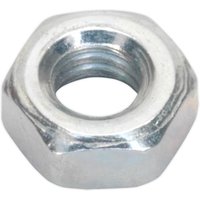 Sealey Din 934 Zinc Plated Steel Nuts M4 Thread Pack of 100 Sealey Din 934 Zinc Plated Steel Nuts M4 Thread Pack of 100