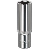 Sealey SP1217D Walldrive® Socket 17mm Deep 1/2sq Drive Fully Polished