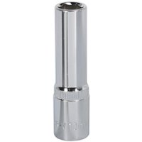 Sealey 3/8" Drive Polished Deep Hexagon WallDrive Socket Metric 3/8" 10mm Sealey 3/8" Drive Polished Deep Hexagon WallDrive Socket Metric 3/8" 10mm