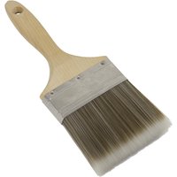 Sealey Wooden Handle Synthetic Paint Brush 100mm Sealey Wooden Handle Synthetic Paint Brush 100mm