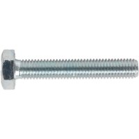 Sealey Zinc Plated 8.8 Steel Din 933 HT Setscrews M10 60mm Pack of 25 Sealey Zinc Plated 8.8 Steel Din 933 HT Setscrews M10 60mm Pack of 25