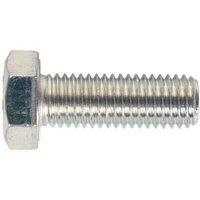 Sealey Zinc Plated 8.8 Steel Din 933 HT Setscrews M14 40mm Pack of 10 Sealey Zinc Plated 8.8 Steel Din 933 HT Setscrews M14 40mm Pack of 10
