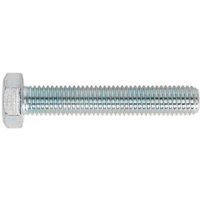Sealey Zinc Plated 8.8 Steel Din 933 HT Setscrews M14 80mm Pack of 10 Sealey Zinc Plated 8.8 Steel Din 933 HT Setscrews M14 80mm Pack of 10
