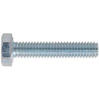 Zinc Plated 8.8 Steel Din 933 HT Setscrews M4 20mm Pack 50