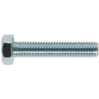 Sealey Zinc Plated 8.8 Steel Din 933 HT Setscrews M5 25mm Pack of 50 Sealey Zinc Plated 8.8 Steel Din 933 HT Setscrews M5 25mm Pack of 50