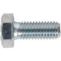 Sealey Zinc Plated 8.8 Steel Din 933 HT Setscrews M8 20mm Pack of 50 Sealey Zinc Plated 8.8 Steel Din 933 HT Setscrews M8 20mm Pack of 50