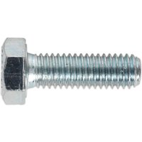 Sealey Zinc Plated 8.8 Steel Din 933 HT Setscrews M8 25mm Pack of 50 Sealey Zinc Plated 8.8 Steel Din 933 HT Setscrews M8 25mm Pack of 50