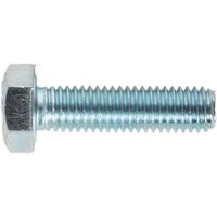 Sealey Zinc Plated 8.8 Steel Din 933 HT Setscrews M8 30mm Pack of 50 Sealey Zinc Plated 8.8 Steel Din 933 HT Setscrews M8 30mm Pack of 50