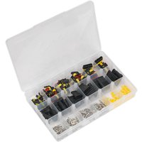 Sealey 350 Piece Superseal Male and Female Connector Assortment Sealey 350 Piece Superseal Male and Female Connector Assortment