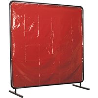 Sealey Workshop Welding Curtain and Frame 1800mm 1750mm Sealey Workshop Welding Curtain and Frame 1800mm 1750mm