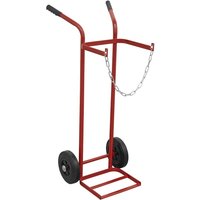 Welding Single Gas Bottle Trolley