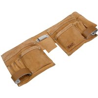 Sealey Double Pouch Leather Tool Belt Sealey Double Pouch Leather Tool Belt