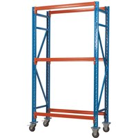 STR007 Two Level Mobile Tyre Rack