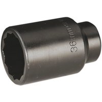 Sealey Specialised 1/2" Drive Deep Bi Hexagon Impact Socket Metric 1/2" 36mm Sealey Specialised 1/2" Drive Deep Bi Hexagon Impact Socket Metric 1/2" 36mm