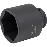 Sealey Specialised 1/2" Drive Hexagon Impact Socket Metric 1/2" 52mm Sealey Specialised 1/2" Drive Hexagon Impact Socket Metric 1/2" 52mm