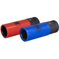 2 Piece 1 2" Drive Alloy Wheel Impact Socket Set