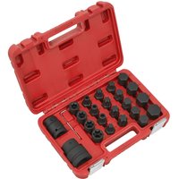 Combination Drive Heavy Duty Impact Socket Set Commercial Vehicles