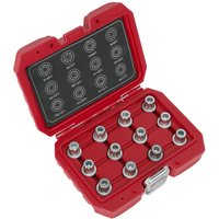 Sealey 12 Piece Locking Wheel Nut Key Set for VW