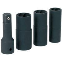 Sealey 4 Piece 1/2" Drive Wheel Nut and Removal Impact Socket Set 1/2" Sealey 4 Piece 1/2" Drive Wheel Nut and Removal Impact Socket Set 1/2"