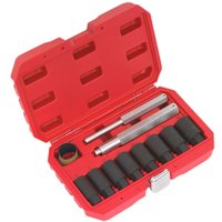 Sealey SX272 10 Piece Locking Wheel Nut Removal Set Sealey SX272 10 Piece Locking Wheel Nut Removal Set
