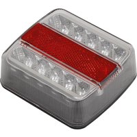 12v Rear Square LED Lighting Cluster