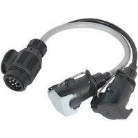 Sealey Towing Plug Conversion Lead 13 Pin Euro to 7 Pin N and S Type Plugs 12v