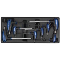 Sealey TBT05 8 Piece T Handle Torx Key Set in Module Tray Sealey TBT05 8 Piece T Handle Torx Key Set in Module Tray