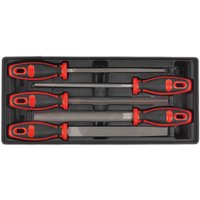 Sealey 5 Piece Engineers File Set in Module Tray Sealey 5 Piece Engineers File Set in Module Tray
